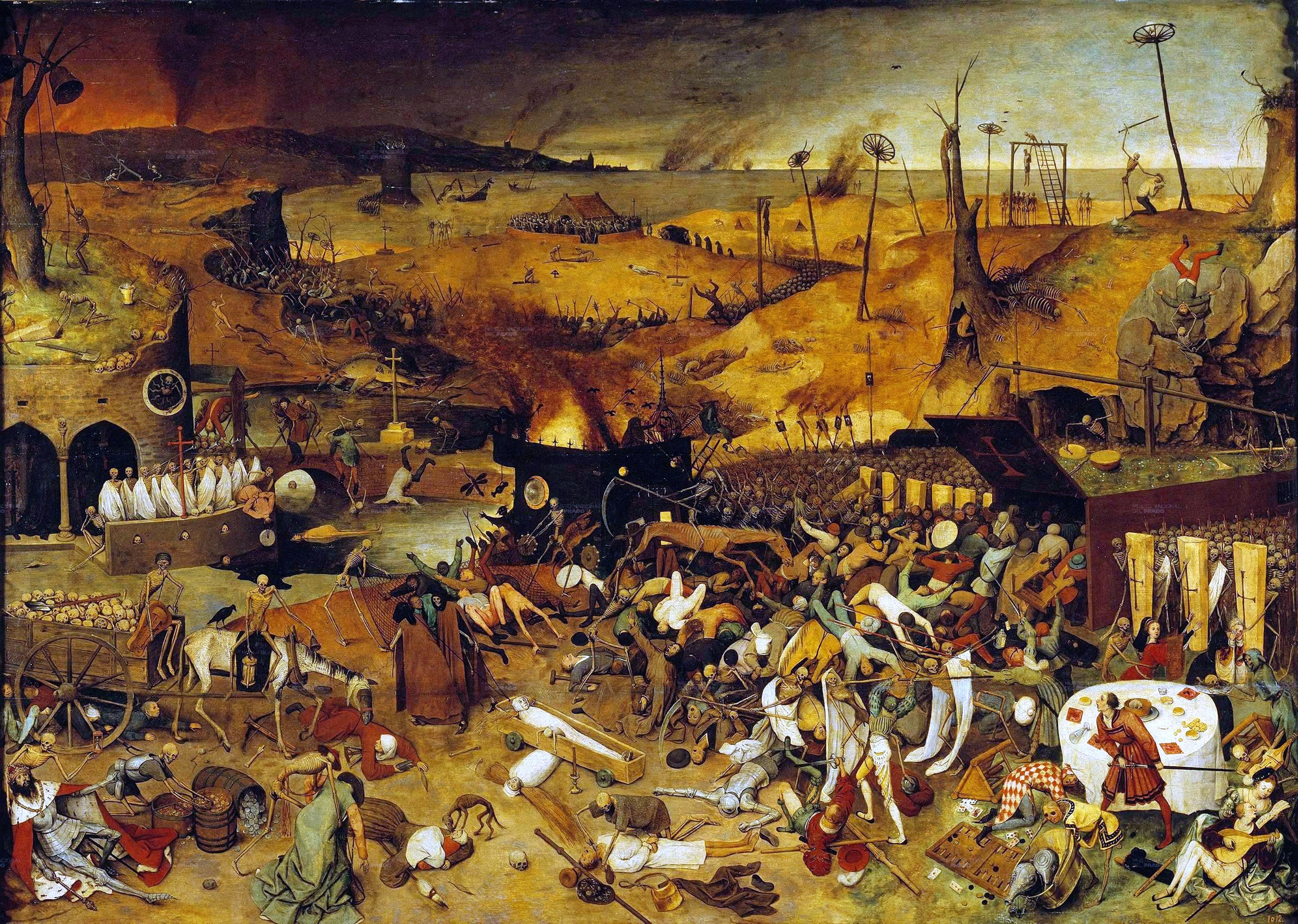 BRUEGEL, Pieter the Elder The Triumph of Death